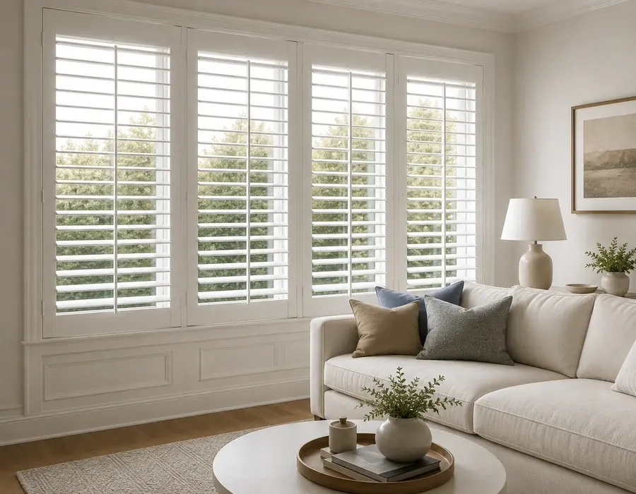 Premium basswood shutters