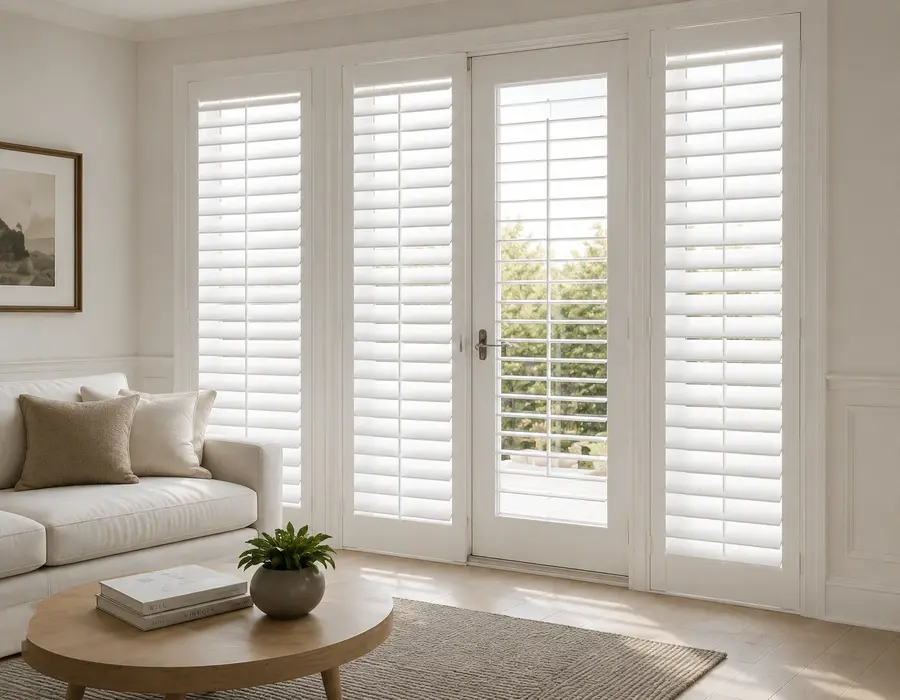 US-made polyvinyl shutters
